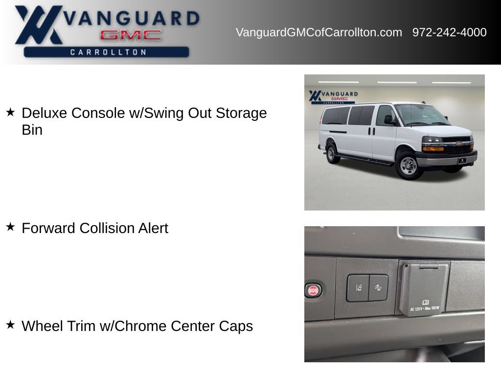 Used 2025 Chevrolet Express 3500 LT w/ LT Preferred Equipment Group RWD image 12