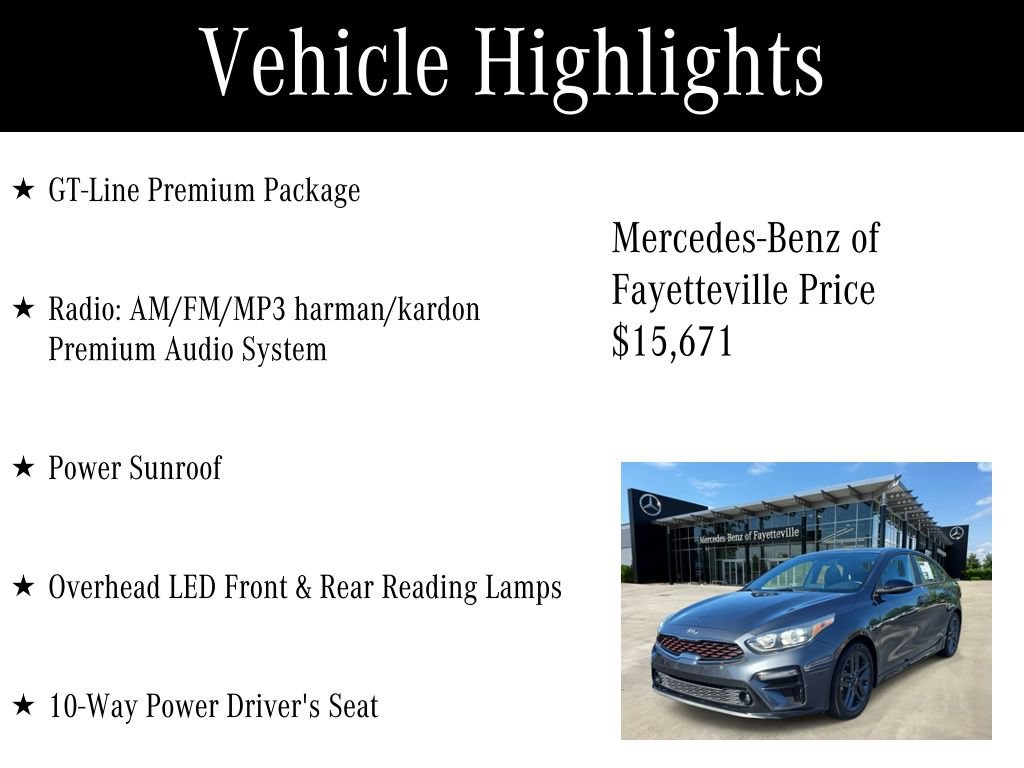 Used 2021 Kia Forte GT-Line w/ GT-Line Premium Package FWD image 6