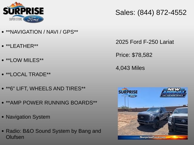 Used 2025 Ford F250 Lariat w/ Lariat Ultimate Package AWD/4WD image 21