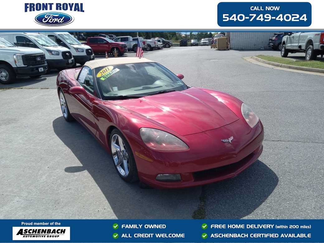 Used 2011 Chevrolet Corvette Convertible w/ Preferred Equipment Group
