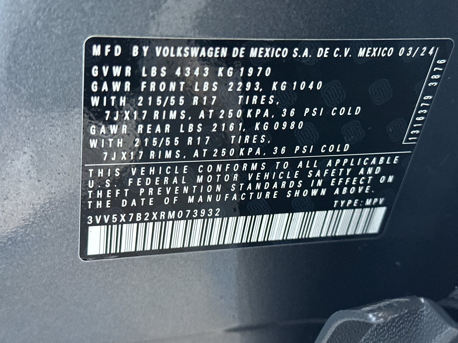 Used 2024 Volkswagen Taos S FWD image 26
