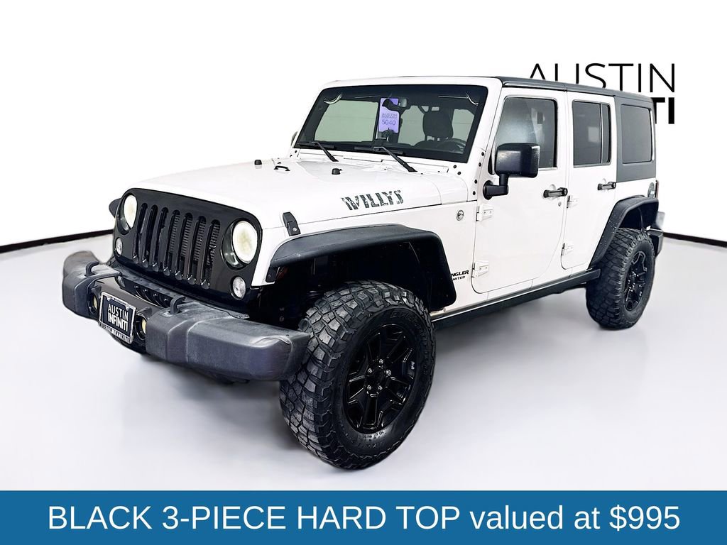Used 2015 Jeep Wrangler Unlimited Willys image 3