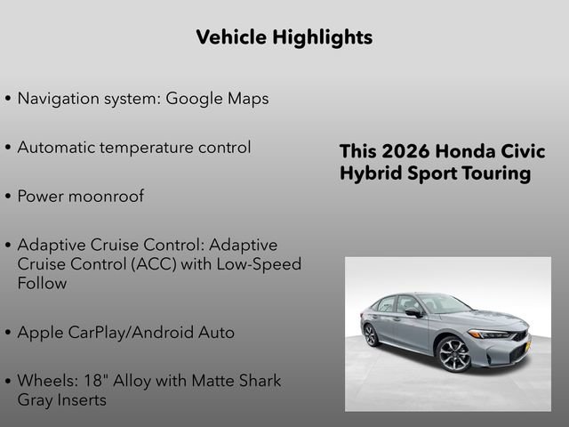 New 2026 Honda Civic Sport Touring image 5