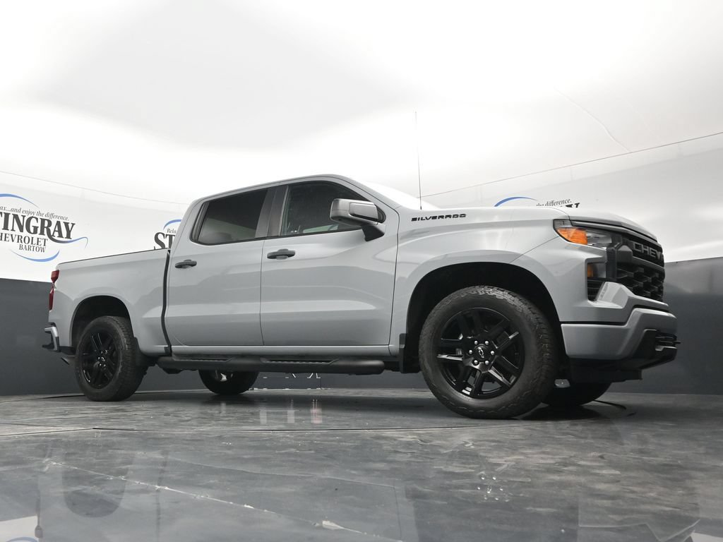 Certified 2024 Chevrolet Silverado 1500 Custom w/ Turbomax Blackout Package RWD image 29