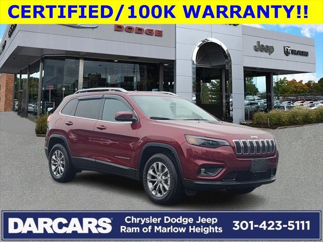 Certified 2021 Jeep Cherokee Latitude Plus image 1