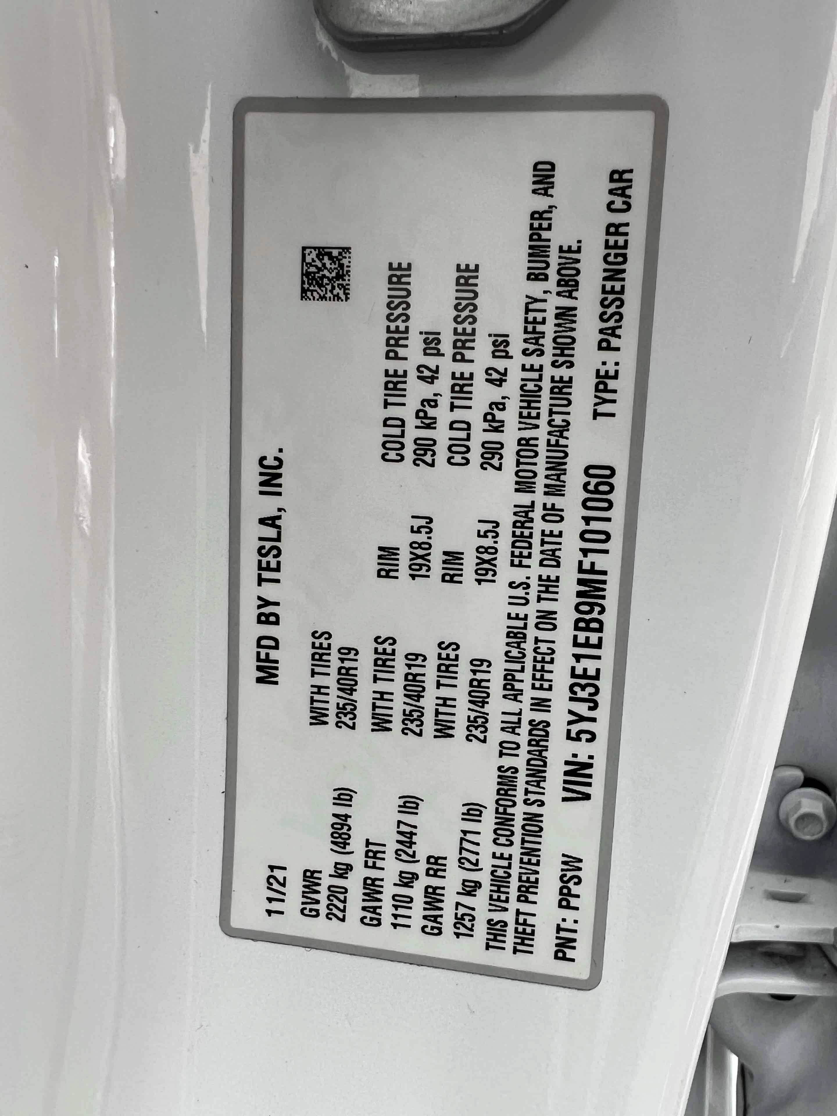 Used 2021 Tesla Model 3 Long Range AWD/4WD image 12