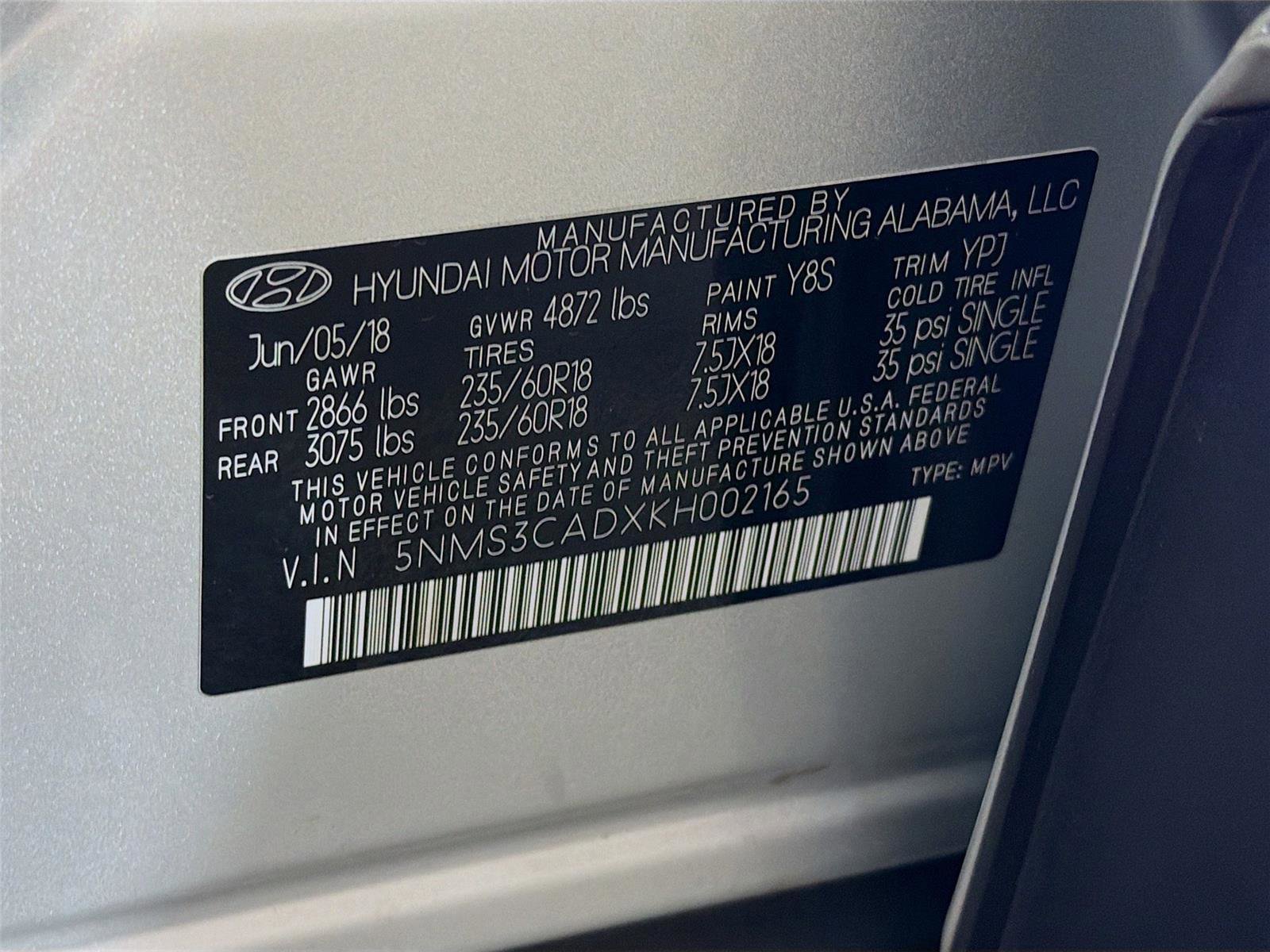 Used 2019 Hyundai Santa Fe SEL AWD/4WD image 31