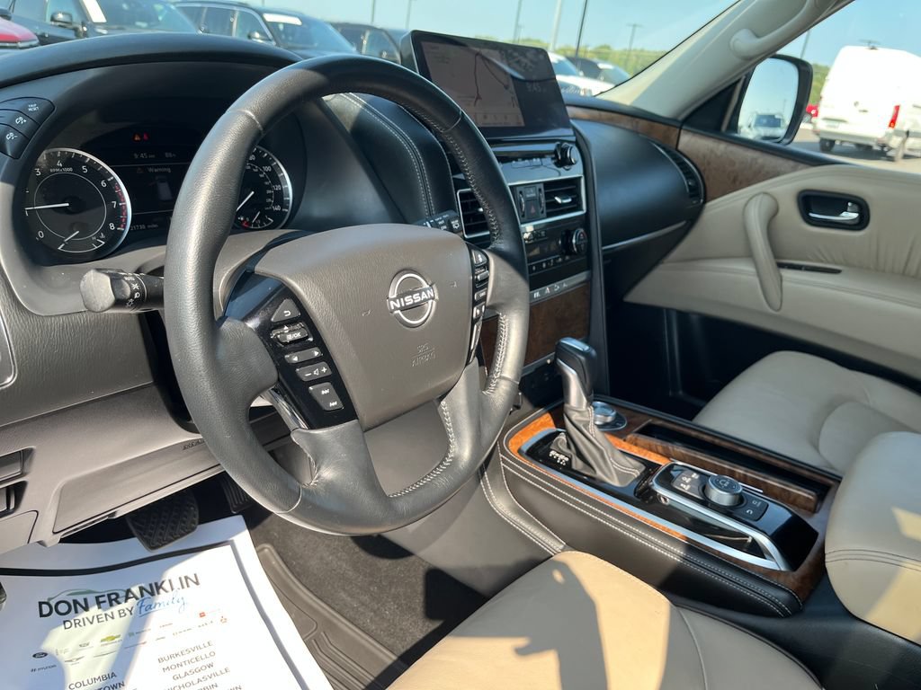 Used 2023 Nissan Armada SL w/ Captain's Chairs Package AWD/4WD image 14