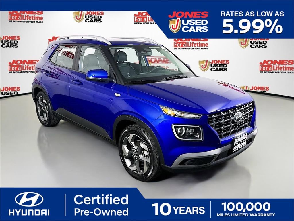 Certified 2023 Hyundai Venue Limited w/ Cargo Package image 1