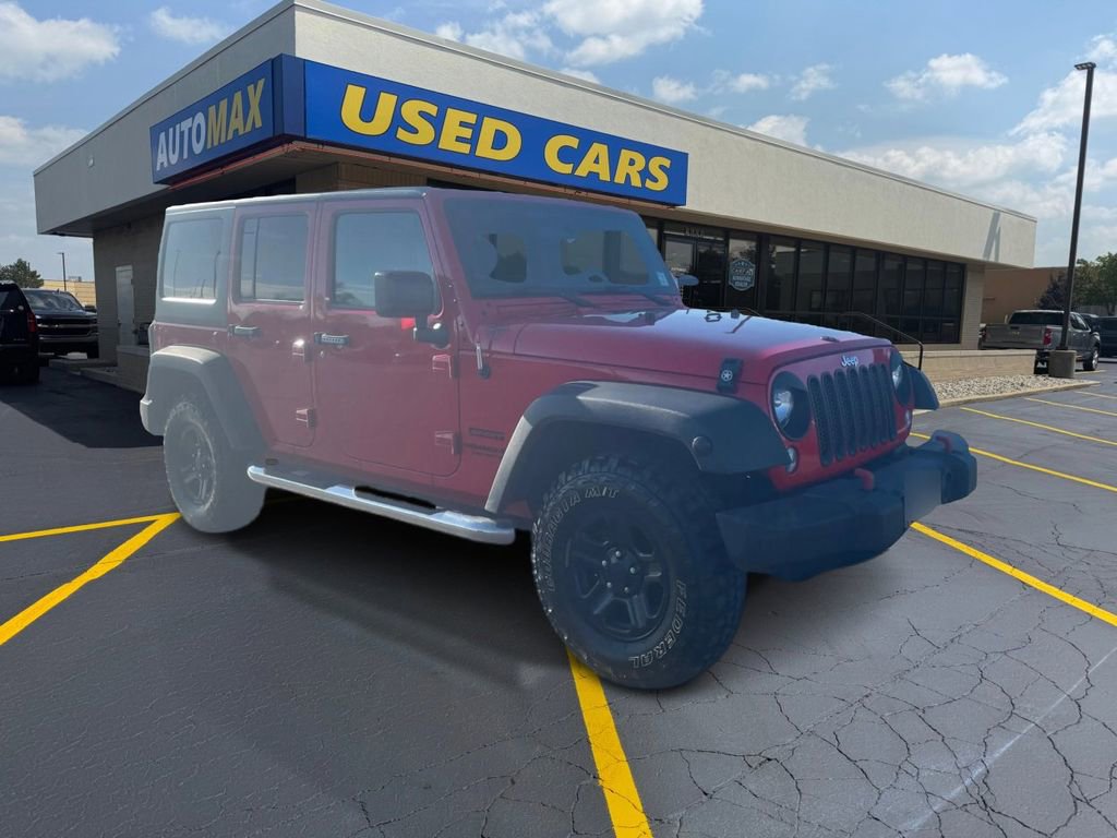 Used 2015 Jeep Wrangler Unlimited Sport w/ Max Tow Package AWD/4WD image 4
