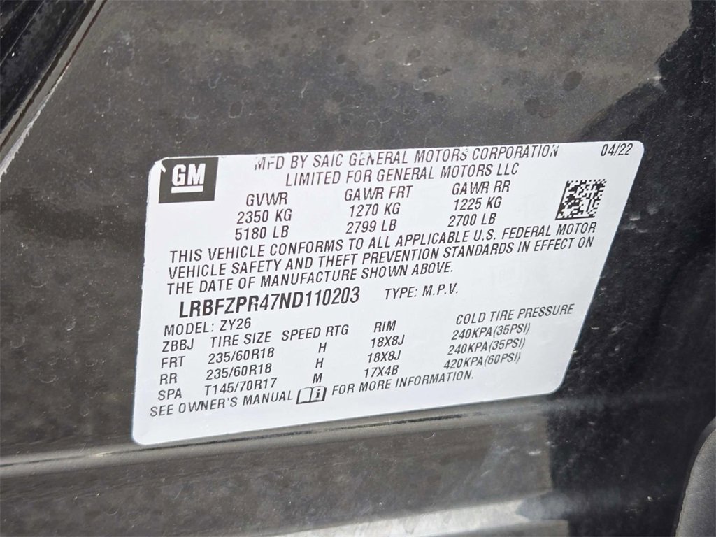 Certified 2022 Buick Envision Essence w/ Technology Package I image 40