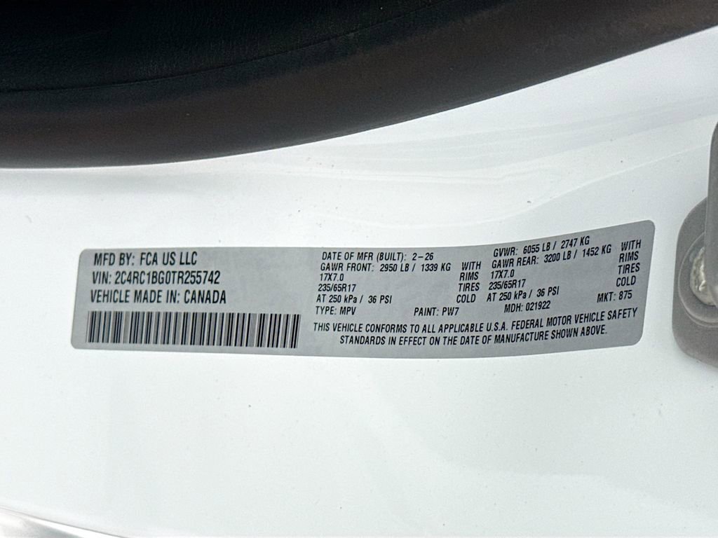 New 2026 Chrysler Pacifica Select FWD image 36