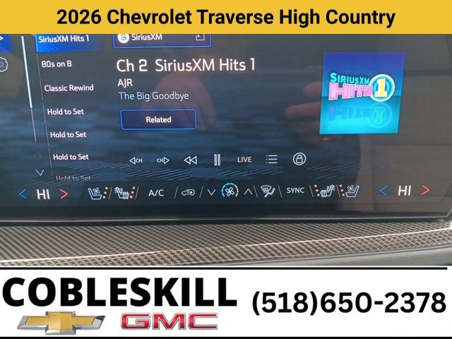 New 2026 Chevrolet Traverse High Country w/ LPO, Floor Liner Package image 18