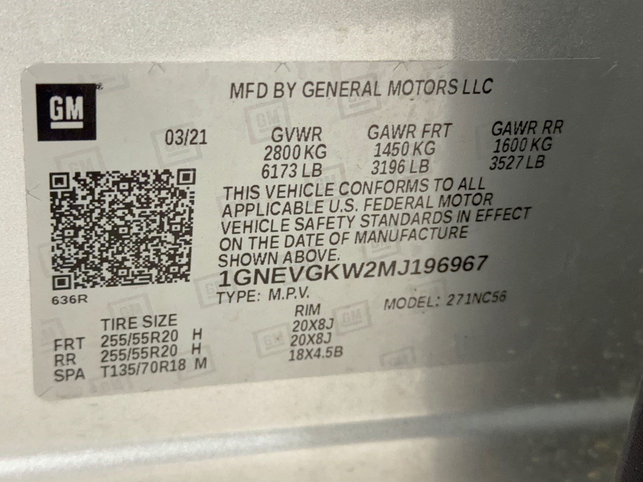 Used 2021 Chevrolet Traverse LT AWD/4WD image 35