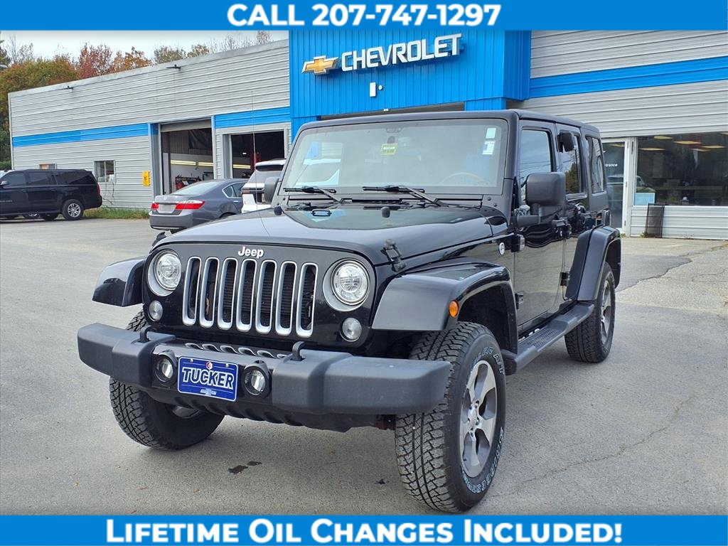 Used 2017 Jeep Wrangler Unlimited Sahara w/ Max Tow Package image 1