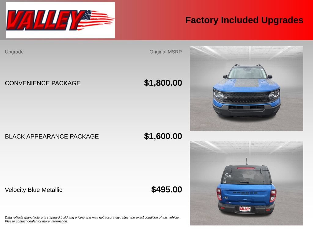 New 2026 Ford Bronco Sport Big Bend w/ Convenience Package AWD/4WD image 4