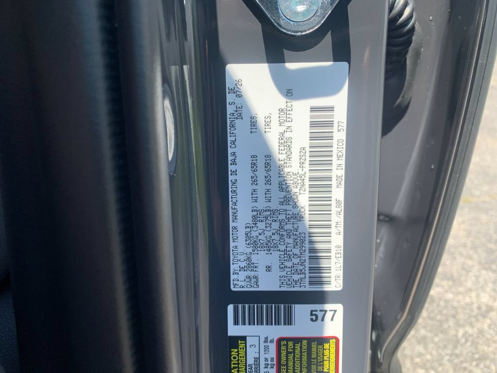 New 2026 Toyota Tacoma Limited AWD/4WD image 34