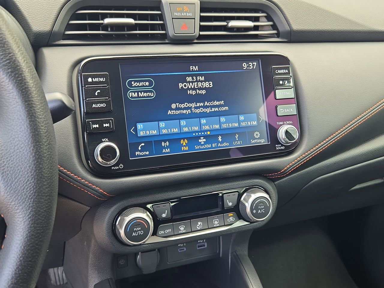 Certified 2025 Nissan Versa SR w/ Trunk Package FWD image 19