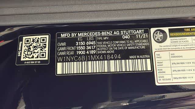 Used 2021 Mercedes-Benz G 550 image 11