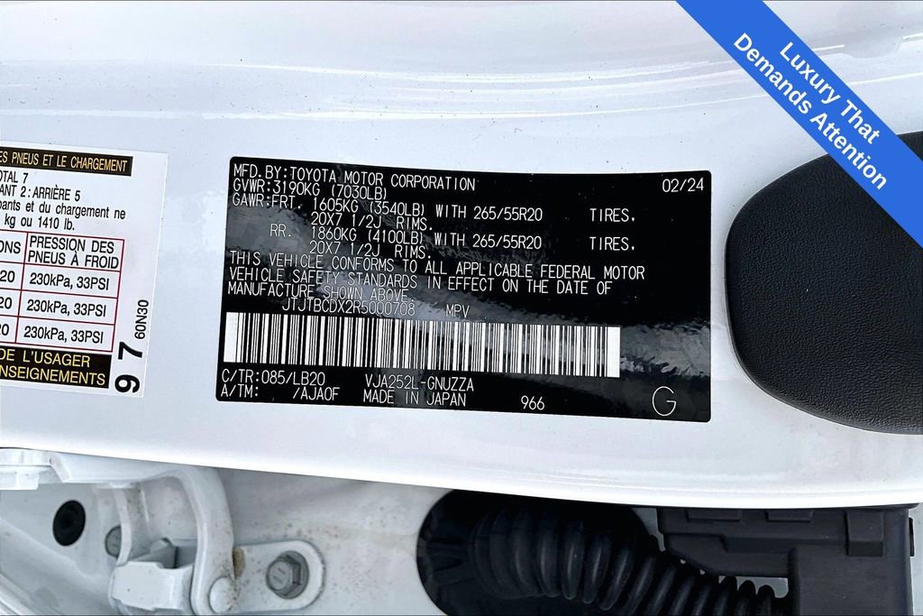 Used 2024 Lexus GX 550 image 44