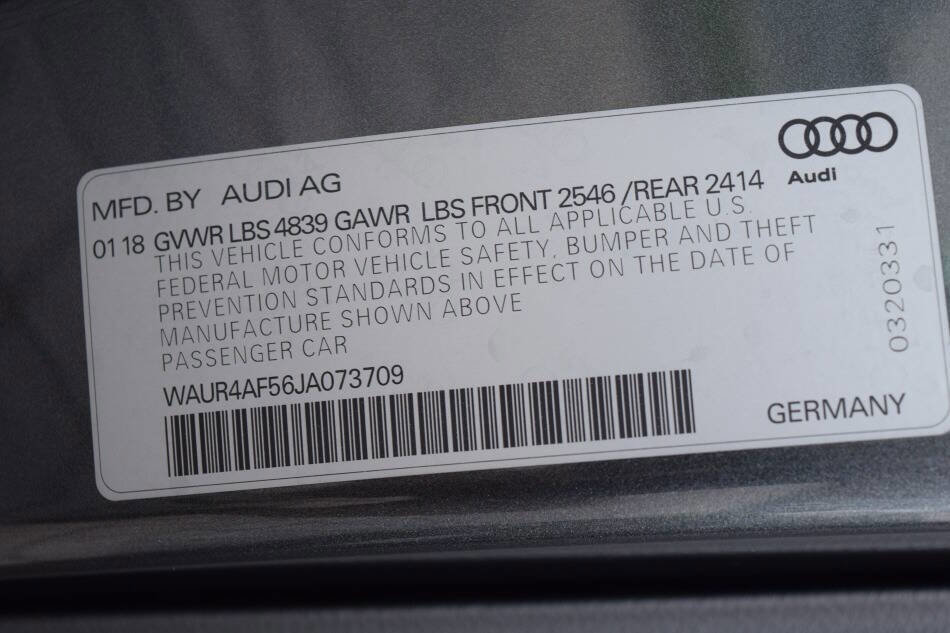 Used 2018 Audi S5 Prestige image 83