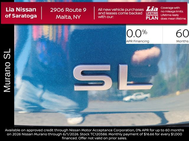 New 2026 Nissan Murano SL AWD/4WD image 5
