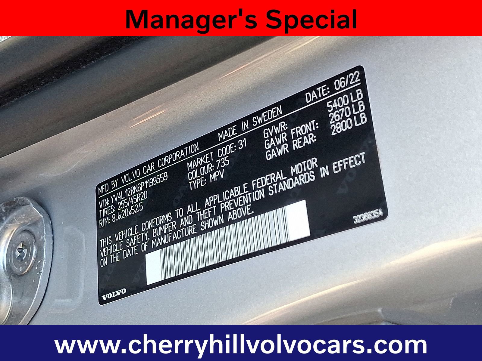 Certified 2023 Volvo XC60 B5 Plus w/ Climate Package image 26