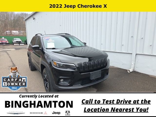 Used 2022 Jeep Cherokee Latitude w/ Sun & Sound Group AWD/4WD image 1