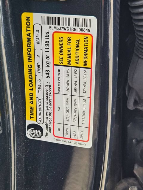 Used 2024 Lincoln Aviator Reserve w/ Equipment Group 201A RWD image 15