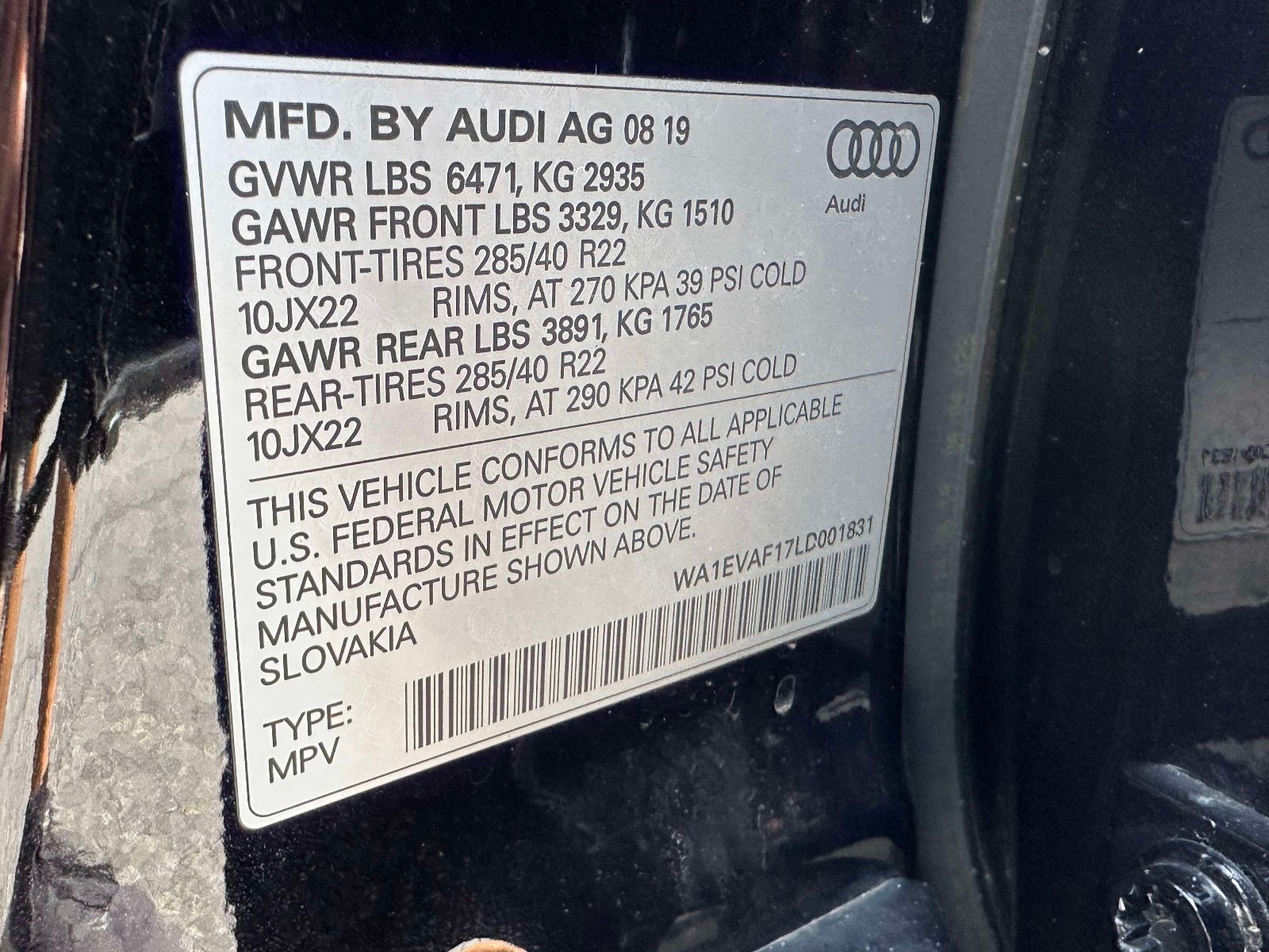 Used 2020 Audi Q8 Premium Plus w/ Premium Plus Package AWD/4WD image 36