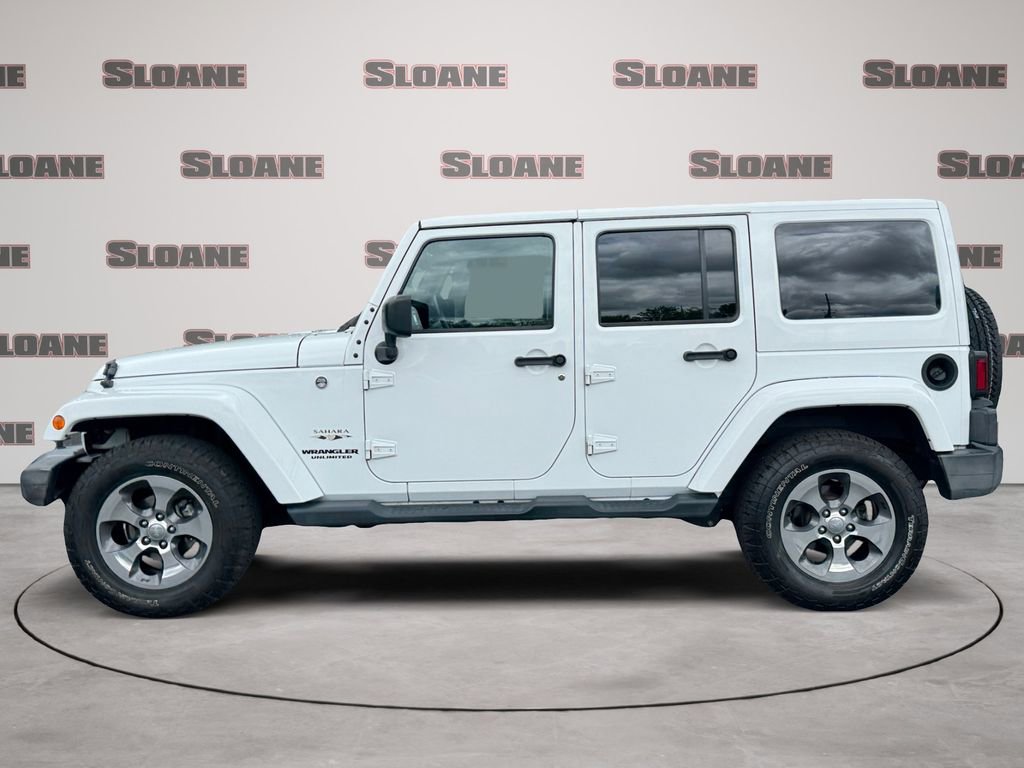 Used 2017 Jeep Wrangler Unlimited Sahara w/ Max Tow Package AWD/4WD image 2