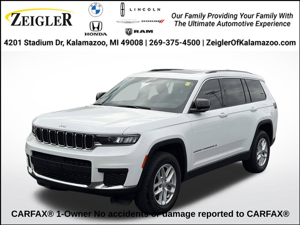 Used 2023 Jeep Grand Cherokee L Laredo w/ Luxury Tech Group I AWD/4WD image 1
