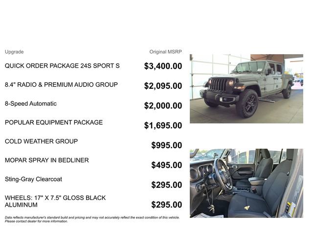 Used 2021 Jeep Gladiator Sport image 3