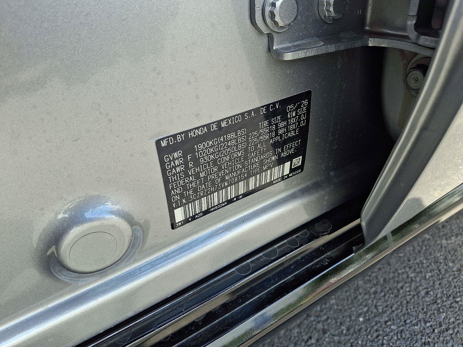New 2027 Honda HR-V EX-L image 10