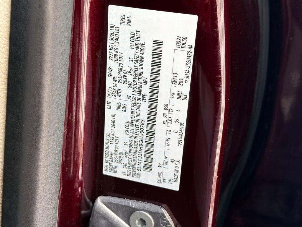 Used 2016 Lincoln MKC Reserve image 34