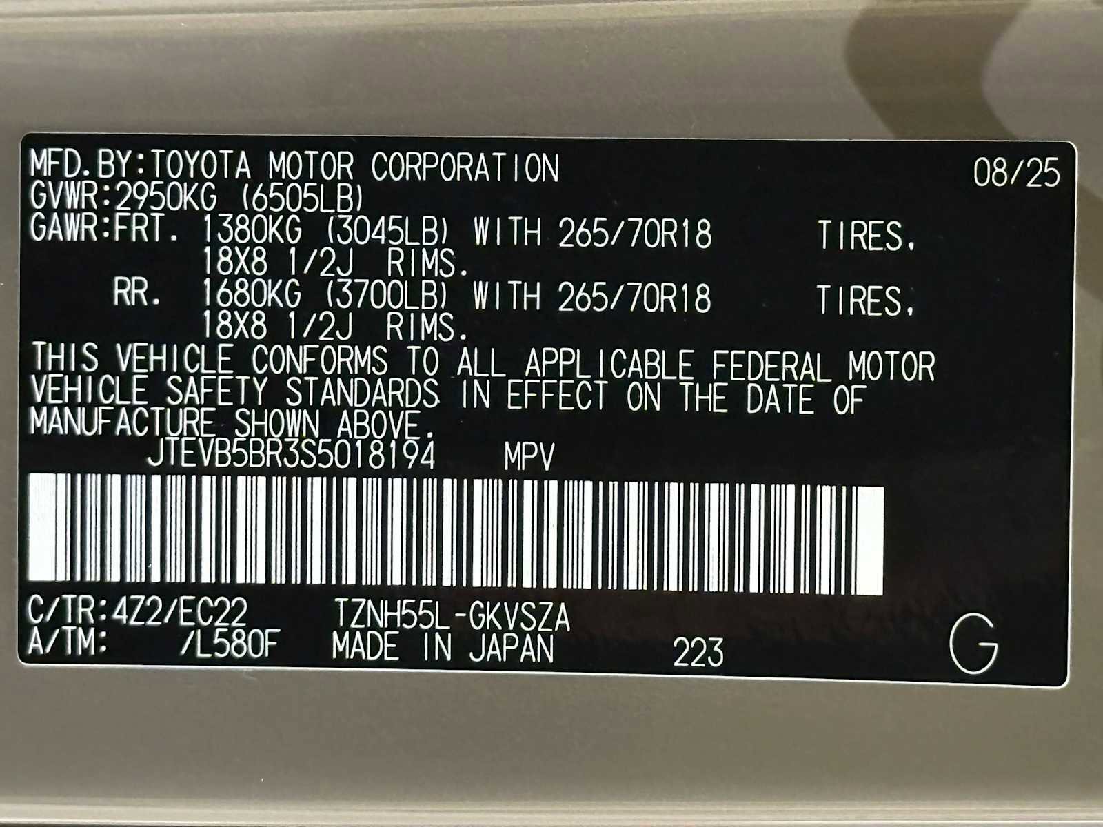 Certified 2025 Toyota 4Runner TRD Pro image 32