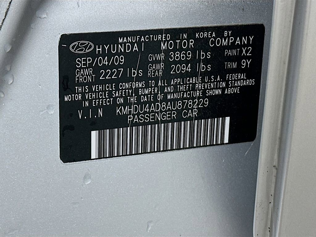 Used 2010 Hyundai Elantra GLS w/ Sunroof Pkg 3 FWD image 31