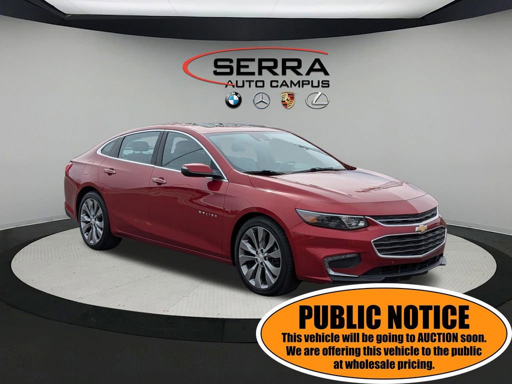 Used 2016 Chevrolet Malibu Premier w/ Driver Confidence Package