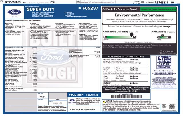 Used 2024 Ford F250 XLT w/ FX4 Off-Road Package image 4