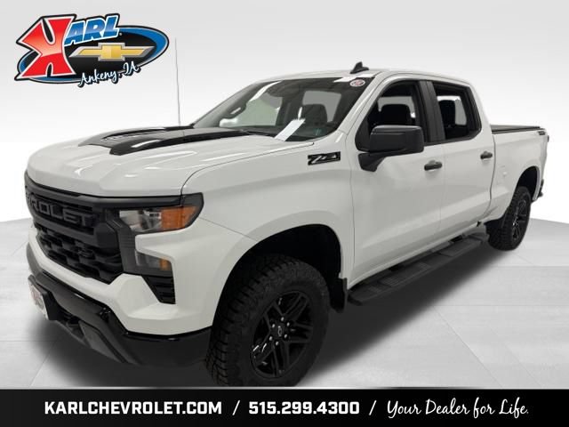 Certified 2025 Chevrolet Silverado 1500 Custom Trail Boss w/ Dark Appearance Package