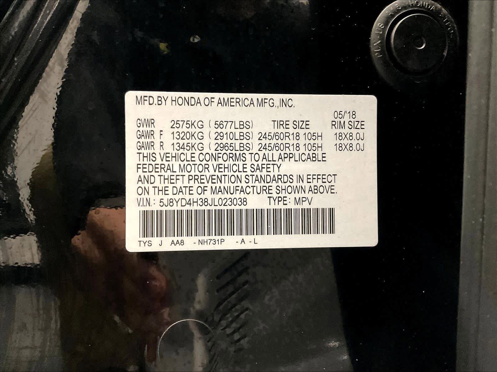 Used 2018 Acura MDX SH-AWD image 36