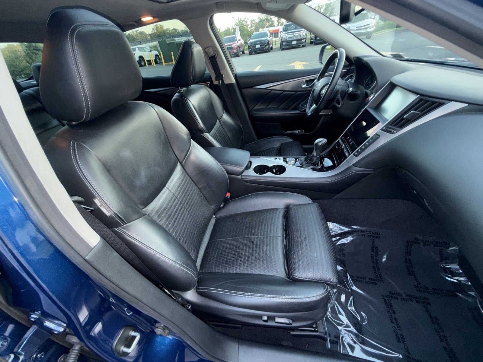 Used 2017 INFINITI Q50 Red Sport 400 RWD image 26