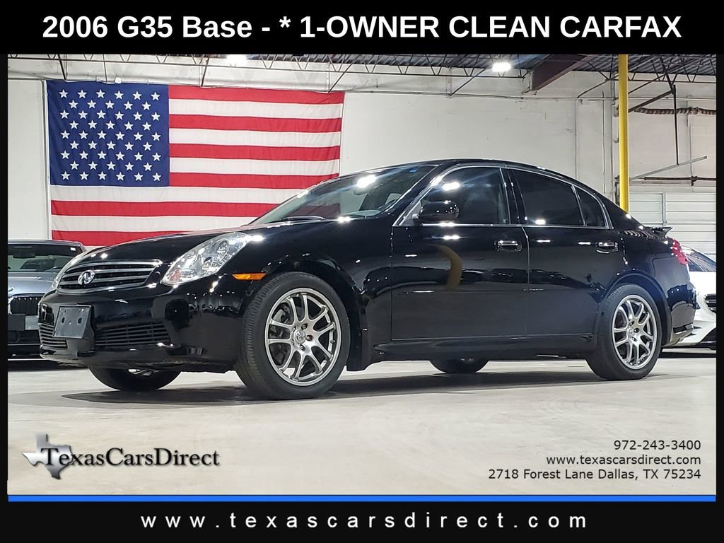 Used 2006 INFINITI G35 Sedan w/ (P02) Premium Pkg B image 1