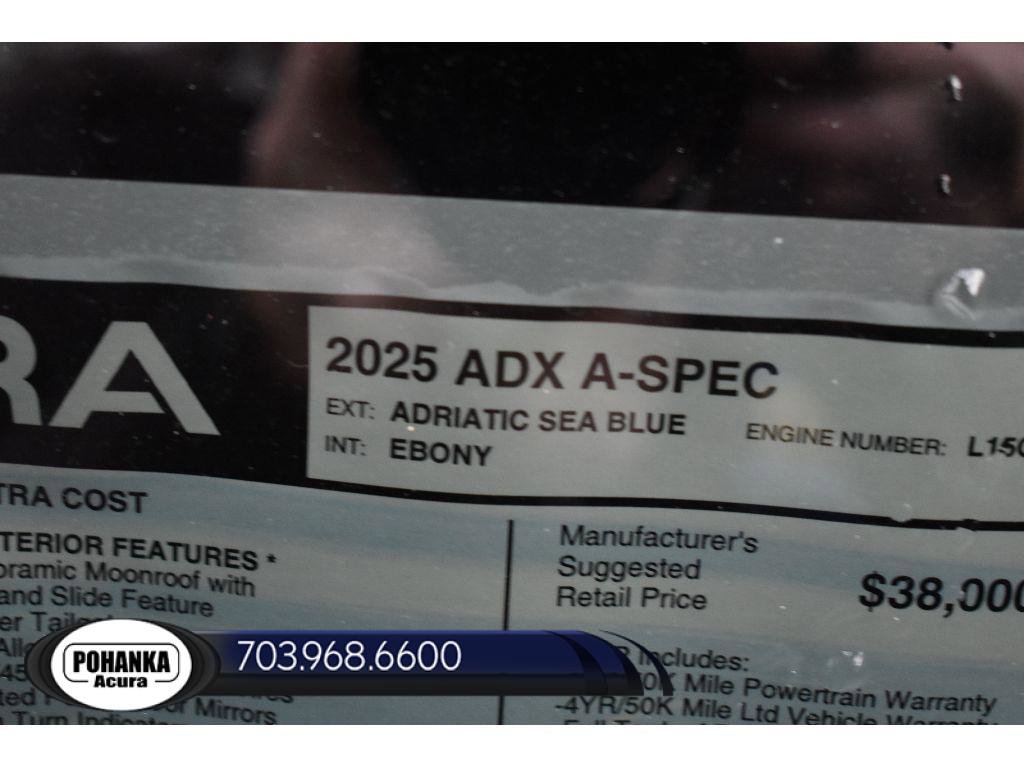 New 2025 Acura ADX A-Spec image 35