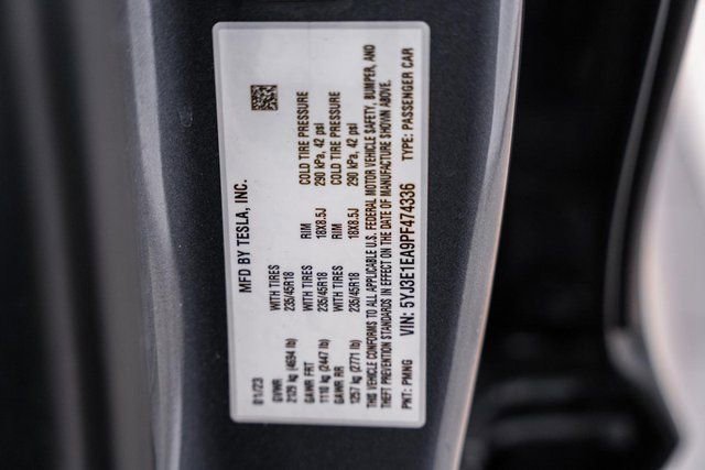Used 2023 Tesla Model 3 Standard Range image 37