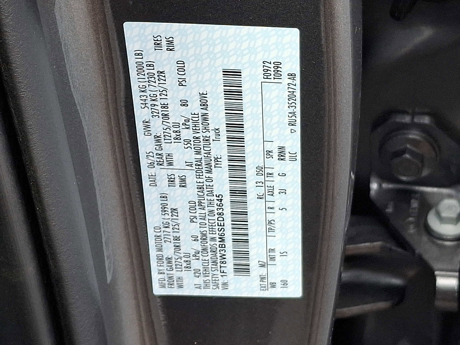 New 2025 Ford F350 XL w/ STX Appearance Package image 20