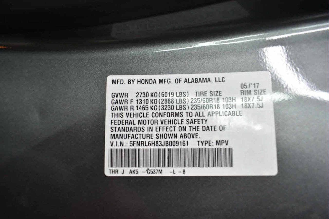 Used 2018 Honda Odyssey Touring image 30