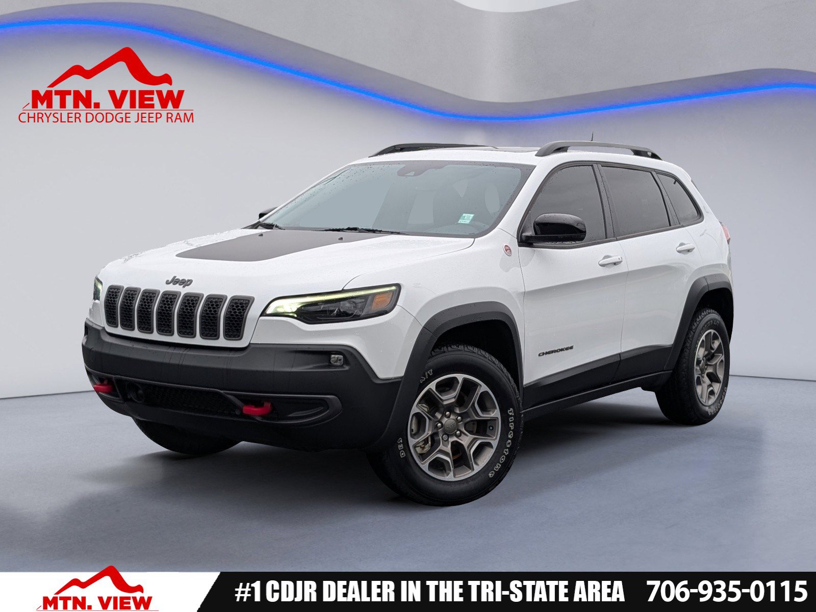 Used 2022 Jeep Cherokee Trailhawk w/ Sun, Sound & Nav Group AWD/4WD image 1