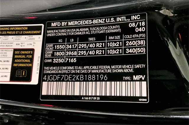 Used 2019 Mercedes-Benz GLS 550 4MATIC image 8