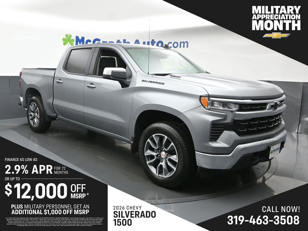 New 2026 Chevrolet Silverado 1500 LT w/ All Star Edition Plus AWD/4WD image 1